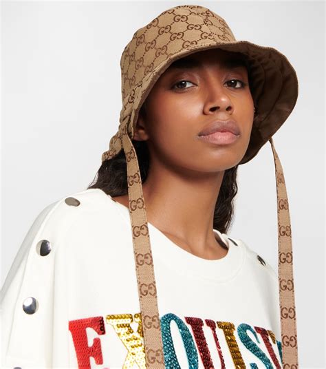 gucci floppy hat|gucci bucket hat.